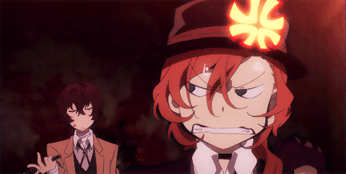 Gif of Dazai.