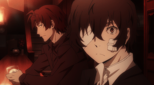 Gif of Dazai.
