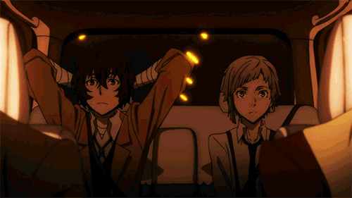 Gif of Dazai.
